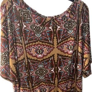 #21 Small aesthetic, print tunic, good condition